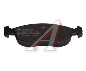 Изображение 4, 0986494197 Колодки тормозные RENAULT Logan (07-) передние (4шт.) BOSCH
