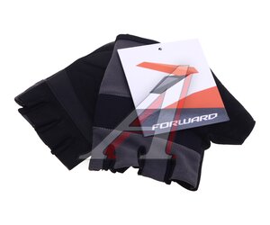 Изображение 2, RGSBI1600303 Перчатки велосипедные XL черно-серые FORWARD