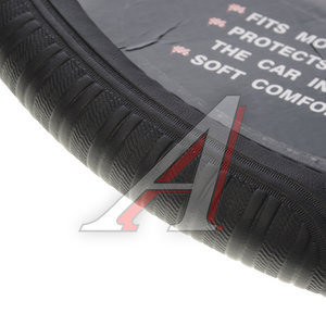 Изображение 2, MIS-17STW38 BK (L) Оплетка руля (L) 39-41см черная MISTAR