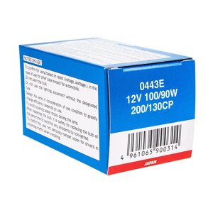 Изображение 4, KO-0443E Лампа 12V H4 100/90W P43t-38 KOITO