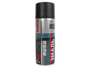 Изображение 5, KU-1102 Краска черная матовая аэрозоль 520мл KUDO
