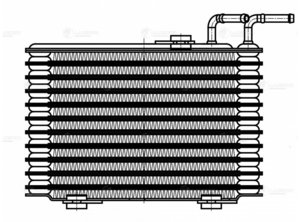 Изображение 4, LOC1162 Радиатор масляный MITSUBISHI Outlander LUZAR