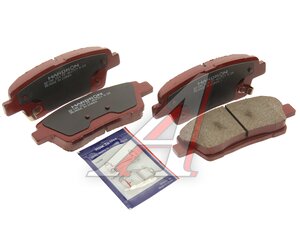 Изображение 1, HP1546 Колодки тормозные KIA Quoris (12-) задние (4шт.) HARDRON SANGSIN