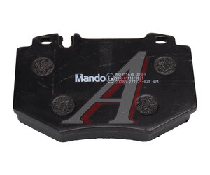 Изображение 3, MBF015670 Колодки тормозные MERCEDES S (W220) передние (4шт.) MANDO