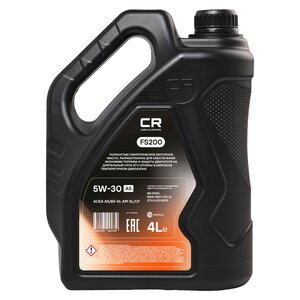 Изображение 5, L1D00408 Масло моторное CARVILLE RACING FS200 A5/B5/SL 5W30 синт.4л