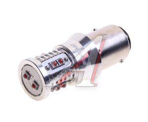 Изображение 1, OP-P21/5W-CAN-R-50W Лампа светодиодная 12V P21/5W 3W BAY15S бокс (1шт.) OPTIMA