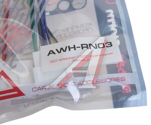 Изображение 4, AWH-RN03 Разъем ISO для магнитолы RENAULT Clio, Megane 3, Duster, Logan AURA