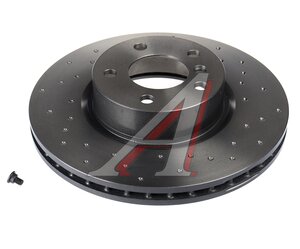 Изображение 2, 09B5701X Диск тормозной BMW X3 (F25), X4 (F26) передний (1шт.) BREMBO