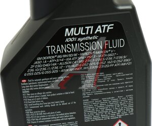 Изображение 4, 112147 Масло трансмиссионное ATF MULTI TECHNOSYNTHESE 1л MOTUL