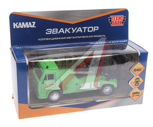 Изображение 1, KAMMOV-15-GNWH Модель автомобиля КАМАЗ металлическая ТЕХНОПАРК
