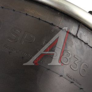 Изображение 4, SP55836-K06 Пневморессора DAF (металлический стакан) (3 шп. M10мм, 1 штуц. M16х1.5мм) SAMPA