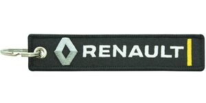 Изображение 2, BMV 032 Брелок "RENAULT" ткань, вышивка 13х3см MASHINOKOM