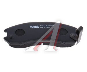 Изображение 4, MPA02 Колодки тормозные MAZDA 626 (87-90) дисковые передние (4шт.) MANDO