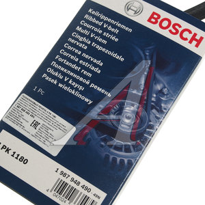 Изображение 3, 1987948490 Ремень приводной поликлиновой 4PK1180 BOSCH