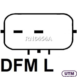 Изображение 3, RN6454A Регулятор HYUNDAI Sonata NF (04-) напряжения генератора UTM