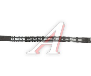 Изображение 5, 1987947694 Ремень ГАЗ-2410 генератора BOSCH