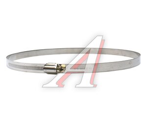 Изображение 2, PL-12 (180-200)/W2 Хомут ленточный 180-200мм (12мм) червячный нержавеющая сталь FORTISFLEX