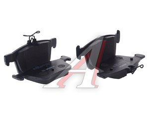 Изображение 2, 0986494659 Колодки тормозные VW Golf 7 AUDI A3 (12-), TT (14-) задние (4шт.) BOSCH