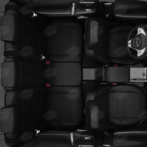 Изображение 8, VZ29-2118-EC01 Авточехлы ВАЗ-2190 (18-) седан,  лифтбек экокожа черные (без пластиковых кожухов) комплект AVTOLIDER