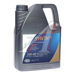 Изображение 1, 1090216 Масло моторное PENTOSIN HC 5W40 синт.5л