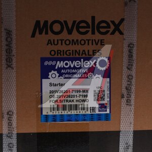 Изображение 9, 201V262017199-MX Стартер SITRAK HOWO SITRAK дв.MC11, MC13 MOVELEX