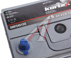 Изображение 2, 6СТ45(0) SMF545155 (B24) Аккумулятор KORTEX BLACK Dynamic ASIA 45А/ч обратная полярность