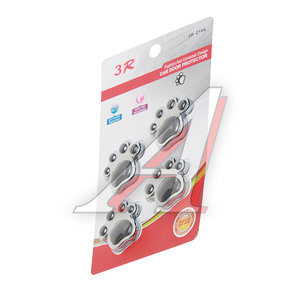 Изображение 1, 3R-2106W Накладка на дверь защитная белая комплект (4 предм.) 3R
