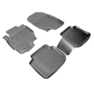 Изображение 1, NPL-Po-59-20 Коврик салона MITSUBISHI Colt (04-08) полиуретан 4шт. NORPLAST