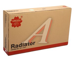 Изображение 6, 34713001 Радиатор VW Transporter T5 охлаждения двигателя SAKURA