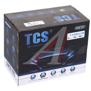 Аккумулятор TCS 100А/ч, TCS115D31R,
                                                          фото 4 Изображение 4, 6СТ100(1) TCS115D31R Аккумулятор TCS 100А/ч