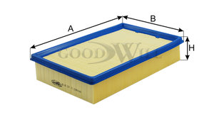 Изображение 5, AG227 Фильтр воздушный FORD Transit (00-/06-/14-) GOODWILL