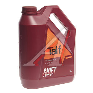 Изображение 1, 214026 Масло трансмиссионное SHIFT GL-4 75W90 4л TAIF