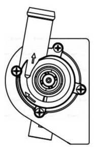 Изображение 9, LWP1811 Насос водяной VW Passat (05-) системы охлаждения LUZAR