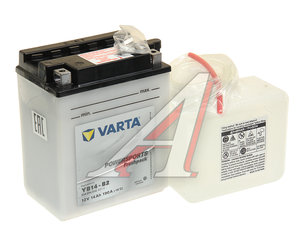 Изображение 1, 6СТ14 YB14-B2 Аккумулятор VARTA MOTO FP + электролит 14А/ч