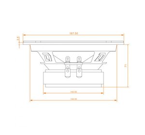 Изображение 9, Gryphon Pro 165SE Колонки среднечастоные 6" (16см) 80Вт DL AUDIO
