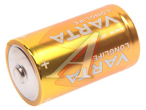 Изображение 2, VRT-LR20Lбл Батарейка D LR20 1.5V блистер 2шт. (цена за 1шт.) Alkaline Longlife VARTA