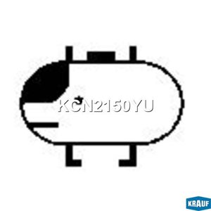 Изображение 3, KCN2150YU Компрессор MERCEDES C (W204) (07-13) кондиционера KRAUF