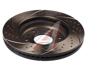 Изображение 4, BDF051 Диск тормозной CADILLAC Escalade (06-) передний перфорированный комплект TAYGA