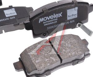 Изображение 2, 3504300P3031N-MX Колодки тормозные JAC T6 (21-) задние (4шт.) MOVELEX