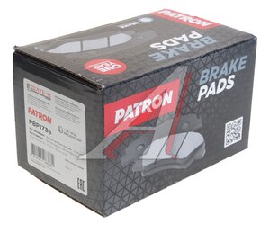 Изображение 2, PBP1736 Колодки тормозные KIA Sorento (02-09) задние (4шт.) PATRON