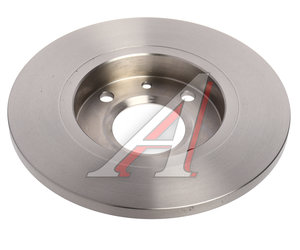 Изображение 3, 0986478887 Диск тормозной PEUGEOT 206 передний (1шт.) BOSCH