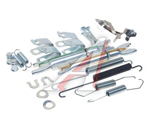 Изображение 1, 0304-CIVR-KIT Комплект HONDA Civic (01-) монтажный колодок тормозных задних FEBEST