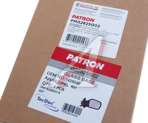 Изображение 4, PMG2825G02 Элемент зеркальный OPEL Zafira B (05-) правый PATRON