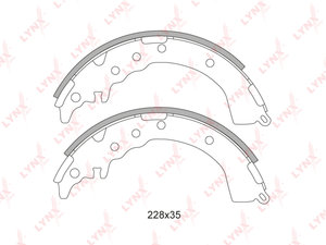 Изображение 1, BS7513 Колодки тормозные TOYOTA Caldina (92-) задние барабанные (4шт.) LYNX