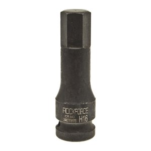 Изображение 1, RF-24407816MPB Бита-головка 1/2" HEX H16 L=79мм ударная ROCKFORCE