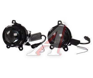 Изображение 1, AL-33W2-1 Фара противотуманная ГАЗель Next светодиодная 55/62W 6000К ближн./дальн. (2шт.) ALEON