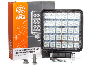 Изображение 1, AE90S-30LED-42PC Фара рабочего света квадратная 110х140х42 90Вт 30 светодиодов рассеянный свет AVTOELECTRICA