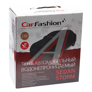 Изображение 2, 42161 Тент на автомобиль (XL) 480х185х150см черный Sedan F CARFASHION