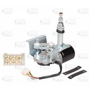 Изображение 1, VWF0302 Мотор-редуктор стеклоочистителя ПАЗ-3205 левый 24V STARTVOLT