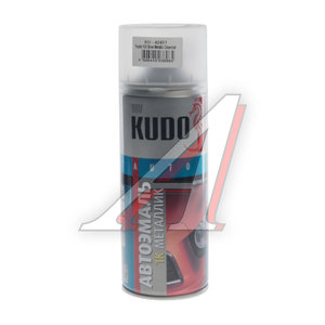 Изображение 1, KU-42451 Краска TOYOTA 1C0 Silver Metallic Clearcoat аэрозоль 520мл KUDO